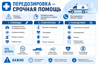 Помощь при передозировке в Котельниках