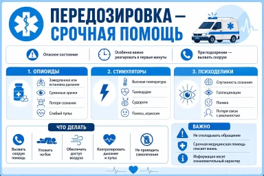 Помощь при передозировке в Котельниках