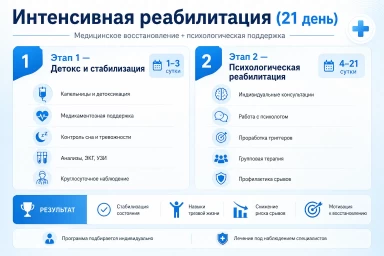 Реабилитация за 21 день в Котельниках